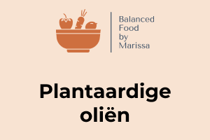 Plantaardige olie